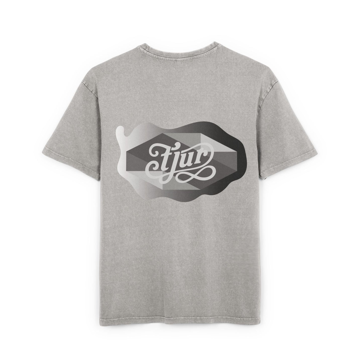 tjur Men's Acid Washed Oversize Tee