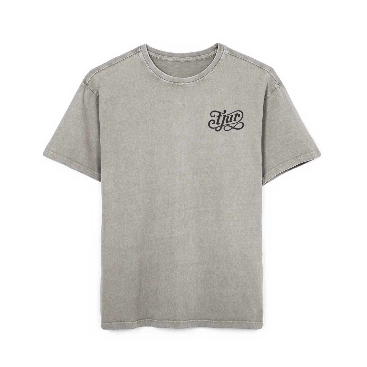 tjur Men's Acid Washed Oversize Tee