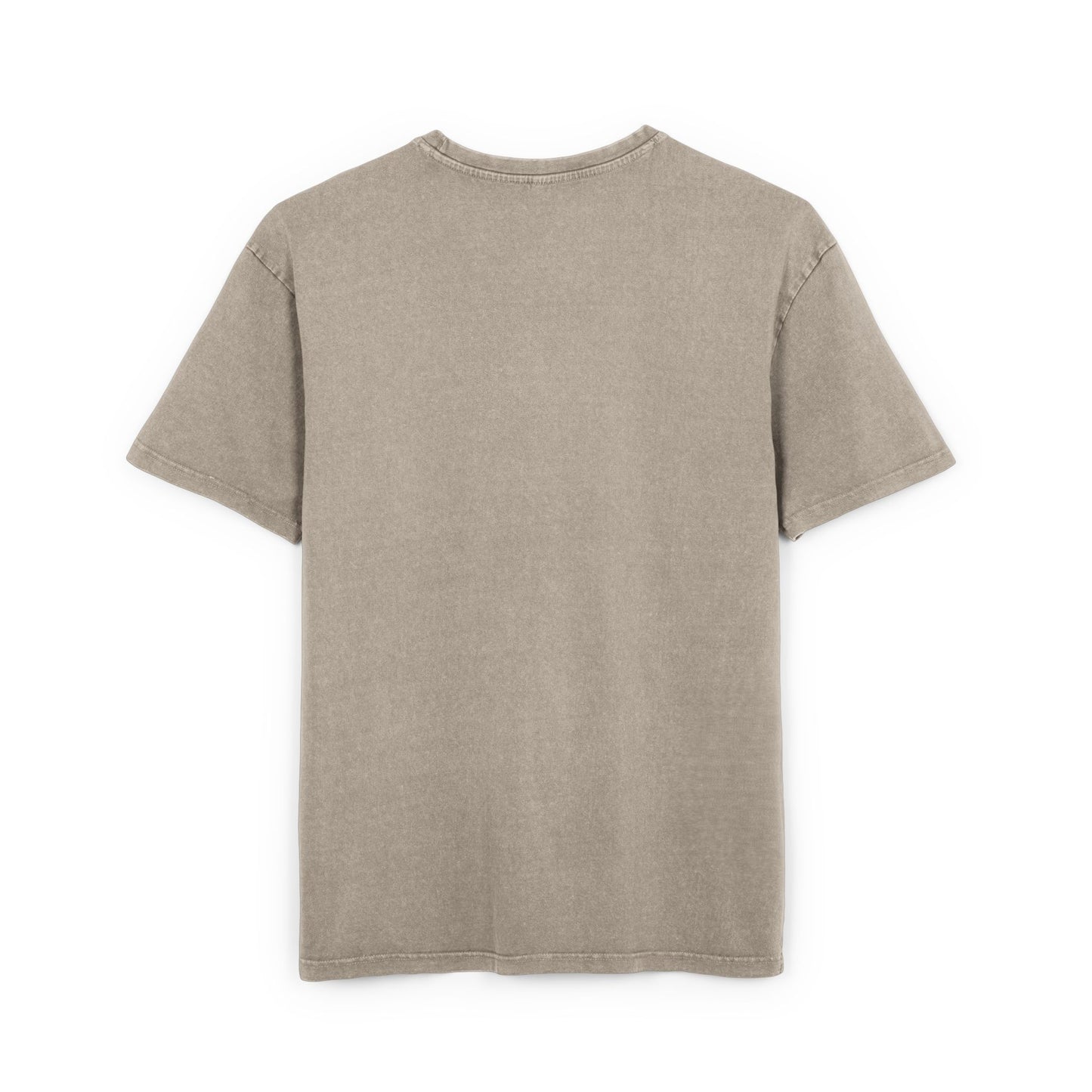 tjur Men's Acid Washed Oversized Tee - Vintage Bull Graphic