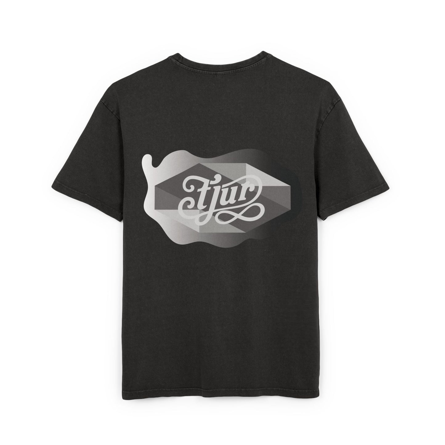 tjur Men's Acid Washed Oversize Tee