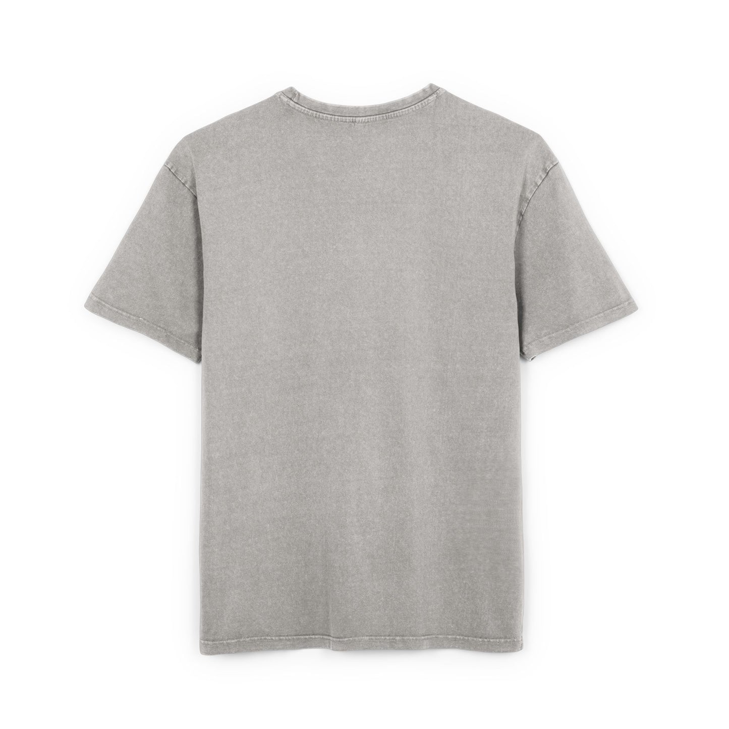 tjur Men's Acid Washed Oversized Tee - Vintage Bull Graphic
