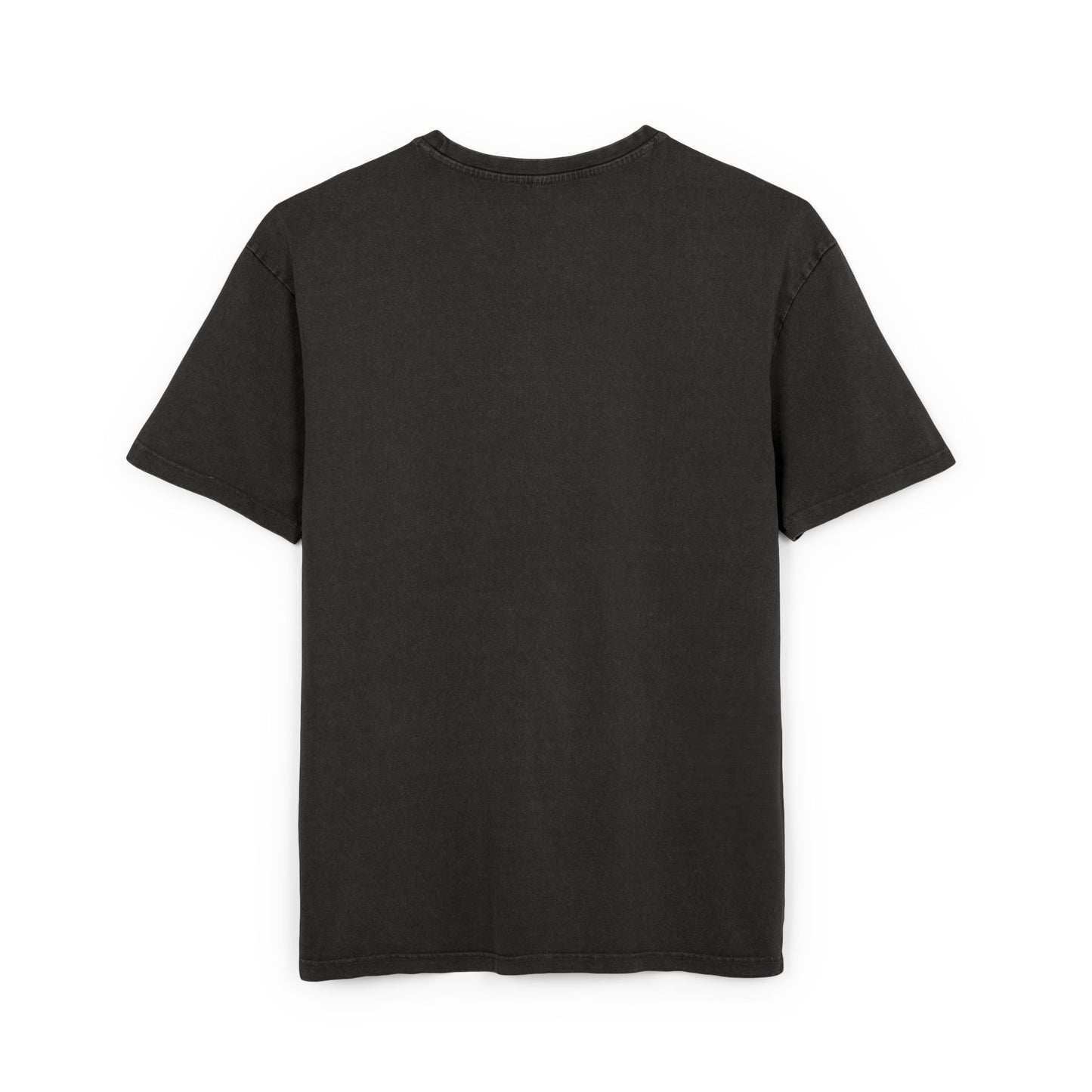 tjur Men's Acid Washed Oversized Tee - Vintage Bull Graphic