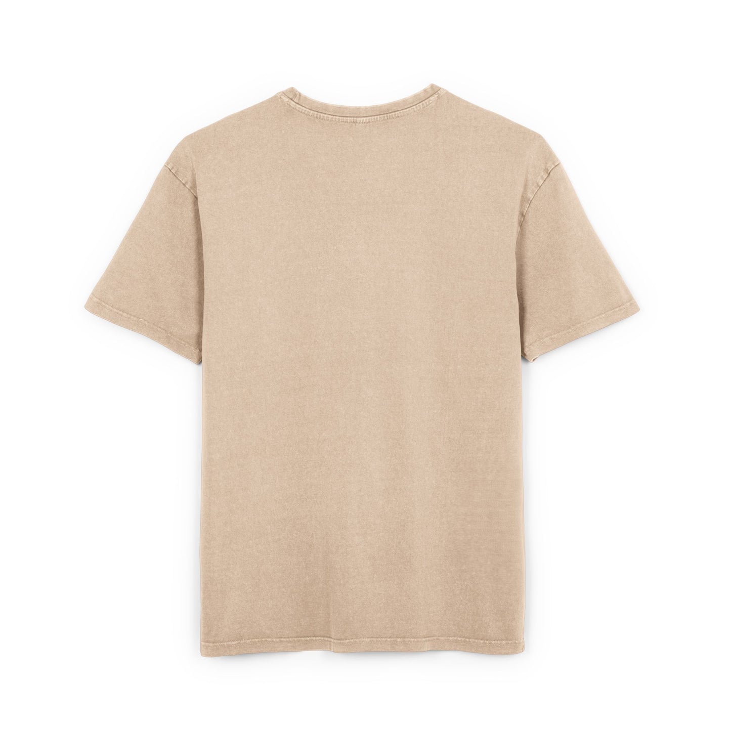 tjur Men's Acid Washed Oversized Tee - Vintage Bull Graphic