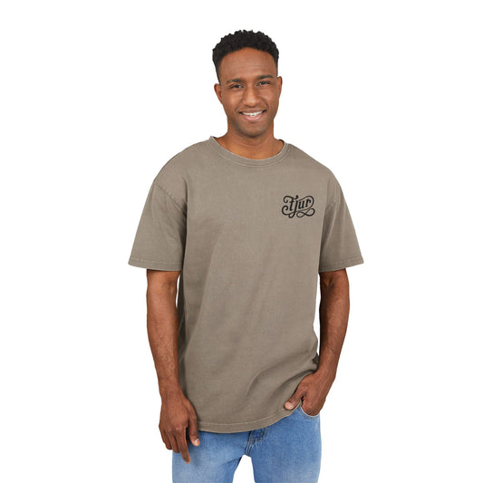 tjur Men's Acid Washed Oversize Tee